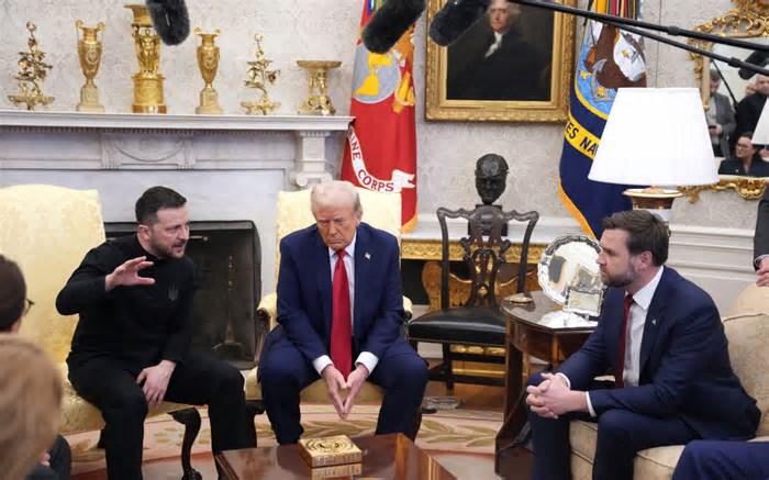 Trump estima que Zelensky 'deveria ser mais grato' aos EUA