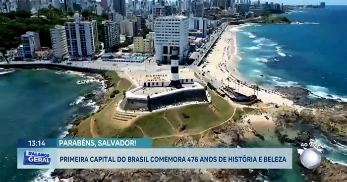 Celebração dos 476 anos de Salvador: história, cultura e beleza natural