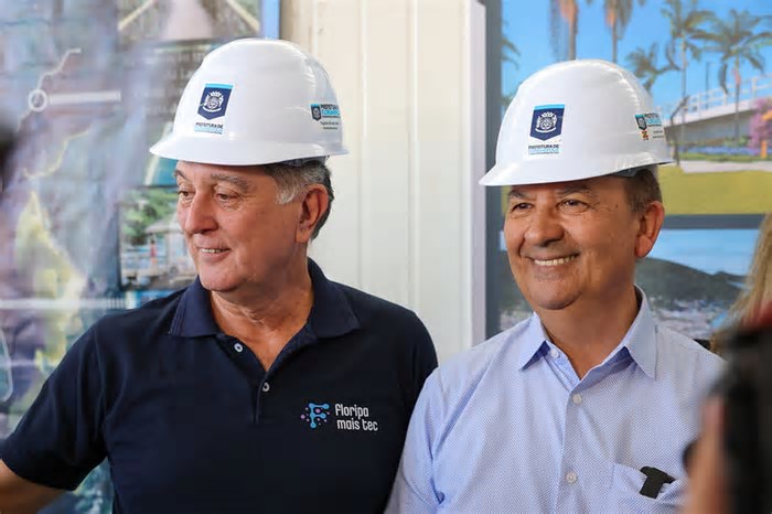 Cada vez mais unidos, Jorginho Mello e Topázio Neto irão ‘começar’ as obras da SC-401