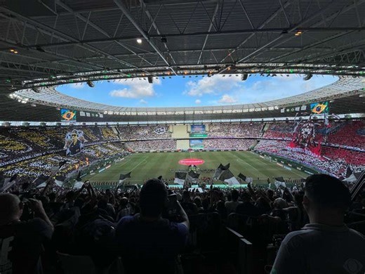 Torcidas de Ceará e Fortaleza fazem a festa com provocações antes da decisão do Campeonato Cearense