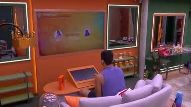 Guilherme usa a Central do Líder e descobre voto de sister no BBB 25
