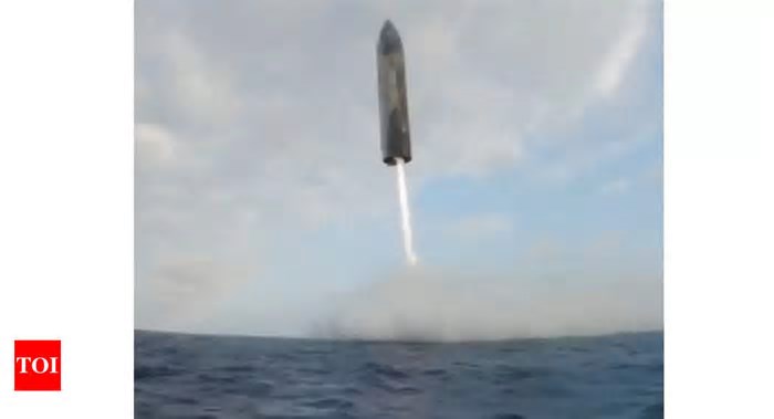 Watch: Elon Musk shares rare footage of SpaceX Starship's water landing