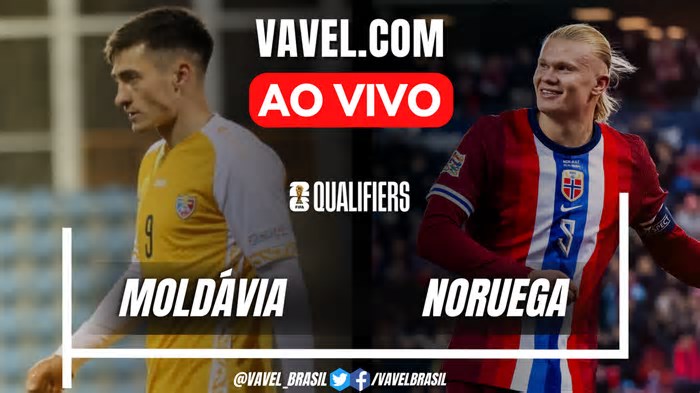 Moldávia x Noruega AO VIVO hoje nas Eliminatórias da Copa do Mundo 2026 (0-0)