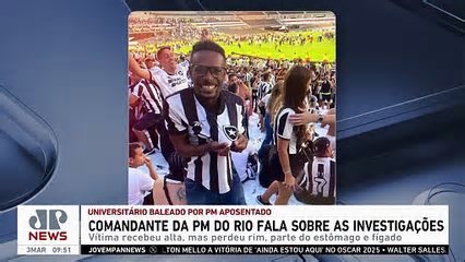 Universitário baleado por PM no RJ recebe alta