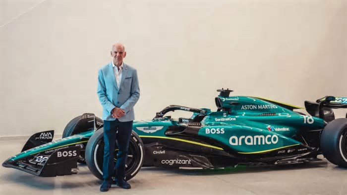 F1: renomado projetista, Adrian Newey tem primeiro dia em nova equipe