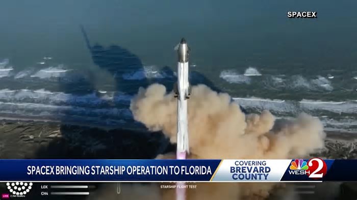 SpaceX to bring Starship rocket operation to Florida
