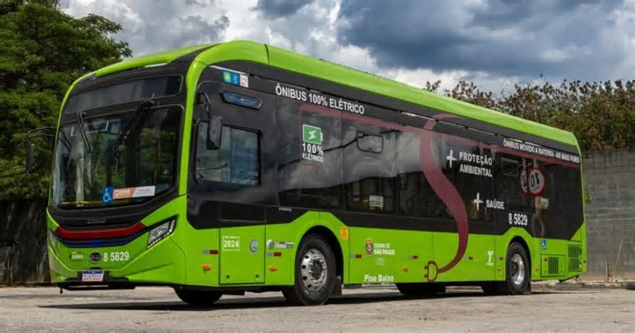 BYD lidera produção de ônibus elétricos no Brasil