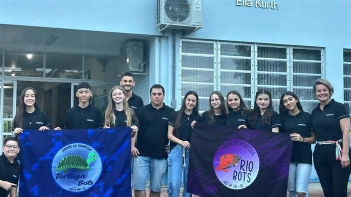 Torneio de robótica: equipes de Rio do Sul participam de etapa nacional em Brasília