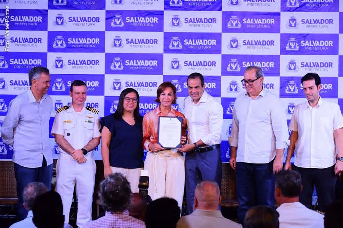 Salvador: Prefeito Bruno Reis anuncia criação da Secretaria Especial do Mar e empossa Andrea Mendonça