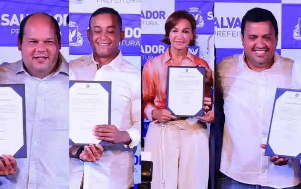 Prefeito de Salvador apresenta novos secretários e superintendente