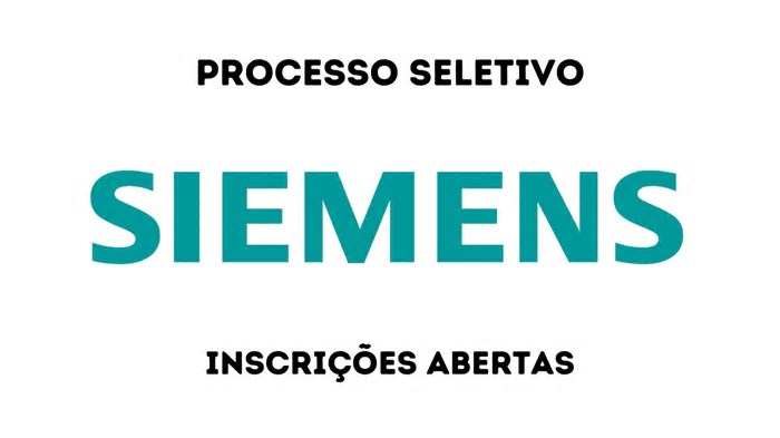 Siemens está contratando! Multinacional alemã busca novos profissionais de nível superior para integrar vários cargos em sua equipe!