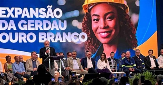 Lula usa Zema para atacar Bolsonaro em evento da Gerdau: “Diga quanto ele investiu em Minas?”