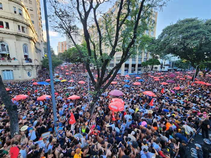 Carnaval de BH contou com 6 milhões de foliões e 270 mil turistas, diz PBH