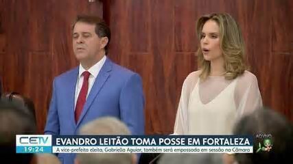 Gabriella Aguiar assume interinamente Prefeitura de Fortaleza durante viagem de Evandro Leitão