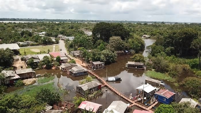 Cinco rios do AM registram nível acima de 2024 e fazem cidades decretarem emergência pela cheia