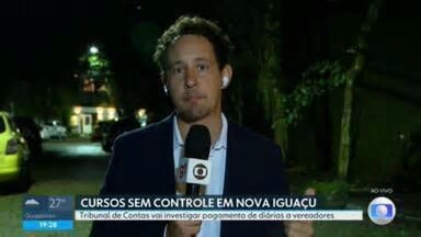 RJ2. TCE-RJ vai investigar pagamento de diárias a vereadores de Nova Iguaçu