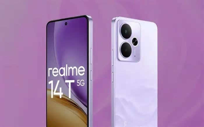 Realme 14T: O smartphone 5G com classificação IP69K e carregamento rápido de 100W