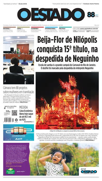 Quinta-feira, 6 de março de 2025 – Edição 25.035