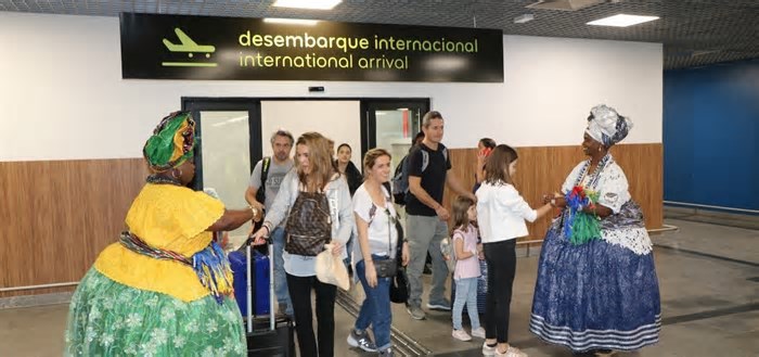 Bahia registra aumento de 61,6% no turismo internacional no início de 2025