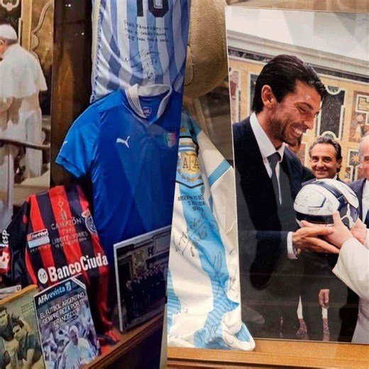 Museu do Vaticano celebra a paixão do papa Francisco pelo futebol