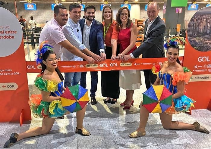 GOL inicia voo direto para entre Recife e Córdoba