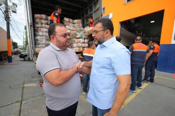 Governador Wilson Lima acompanha o envio de ajuda humanitária para Boca do Acre