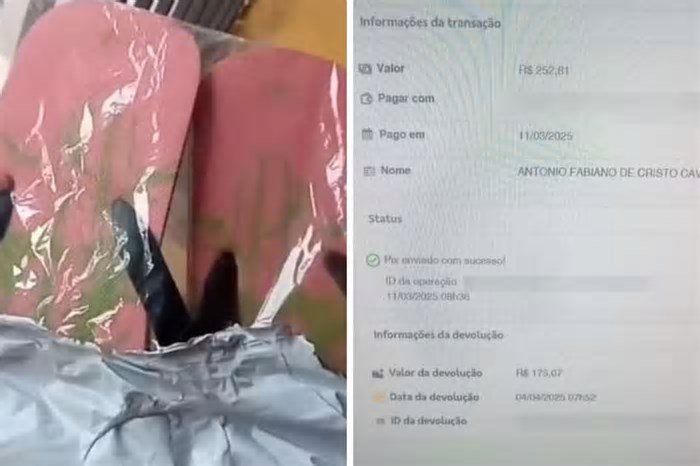 Pai compra berço em loja online e recebe chinelos nas vésperas do nascimento de filho, em Fortaleza