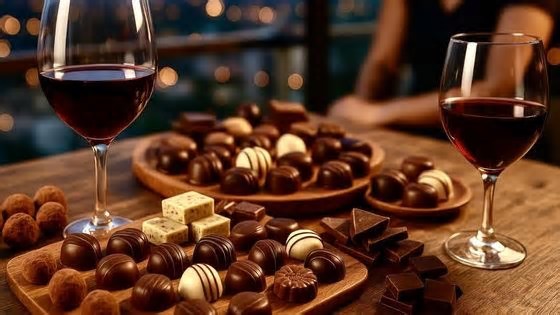Sky Bar oferece experiência única com harmonização de vinhos e chocolates