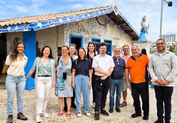 Comitiva francesa visita Baixo Sul em agenda ambiental com a Sema