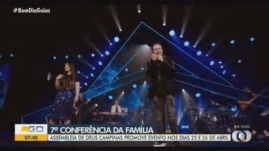 Bom Dia GO. 7ª Conferência da Família acontece nos dias 25 e 26 de abril, em Goiânia