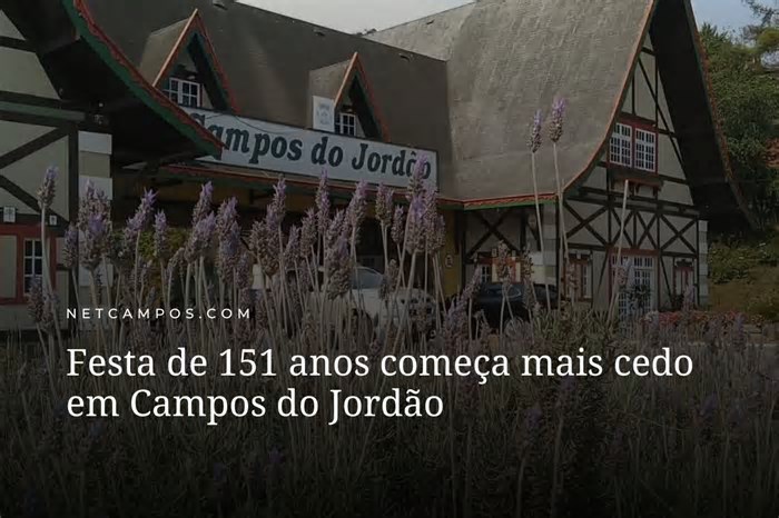 Festa de 151 anos começa mais cedo em Campos do Jordão