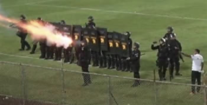 Brasiliense denuncia abuso policial em clássico contra o Gama