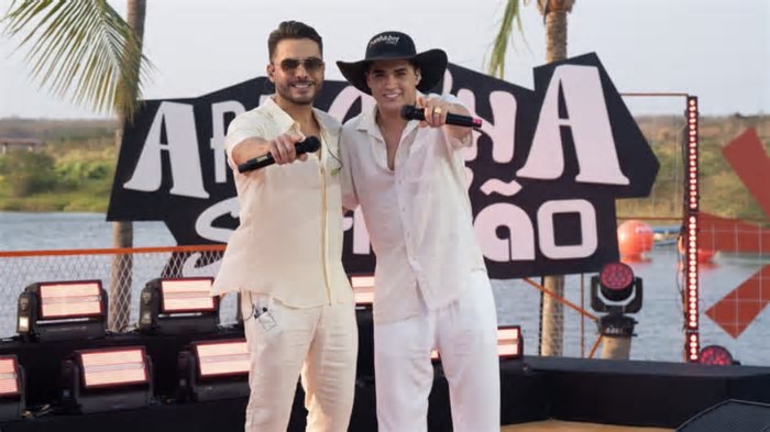 Wesley Safadão e Natanzinho Lima marcam presença na Pecuária de Goiânia 2025