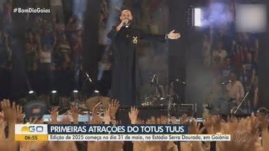 Bom Dia GO. Totus Tuus anuncia as primeiras atrações da edição de 2025