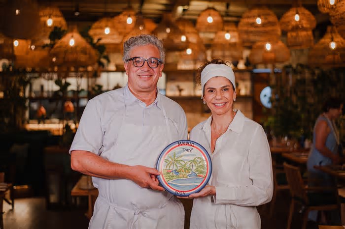 Chef Ariani Malouf recebe Fernando Pavan para jantar a 4 mãos no Mahalo, em Cuiabá