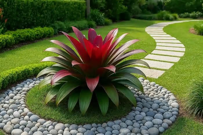4 formas de usar a bromélia imperial no paisagismo e impressionar de verdade
