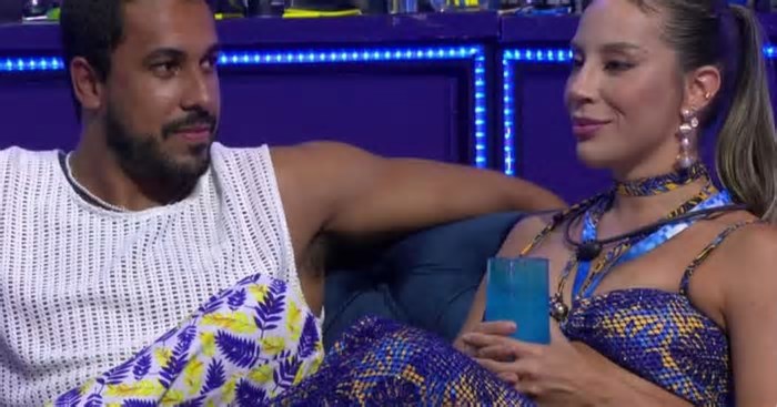 Renata e Maike vão viver romance na reta final do ‘BBB 25’? Brother insiste, mas loira desconversa: ‘Levo na brincadeira’