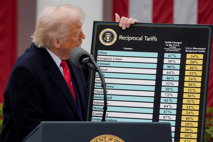 Trump diz que os EUA sairão ‘mais fortes’ após anúncio do aumento das tarifas e mundo reage à taxação