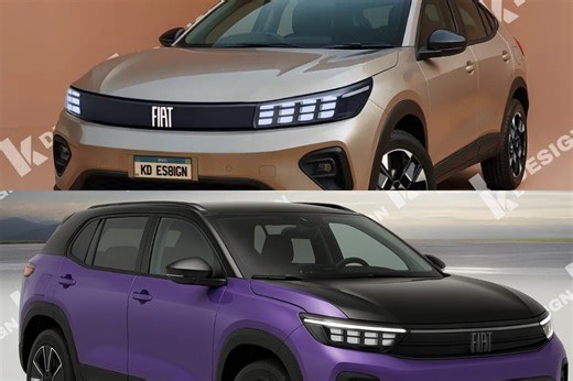 Projeção: conheça a nova família Grande Panda da Fiat que substituirá carros brasileiros