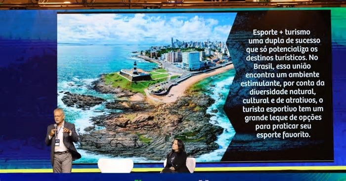 Turismo esportivo de Salvador é destaque em evento nacional em São Paulo