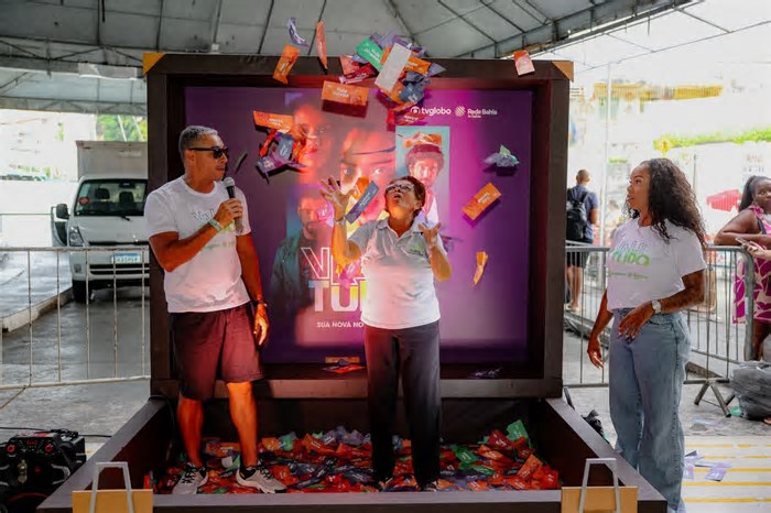 Veja como foi a ação de lançamento de 'Vale Tudo' em Salvador