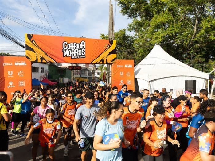 Corrida dos Morros transforma o Ibura em palco de superação, festa popular e inclusão social