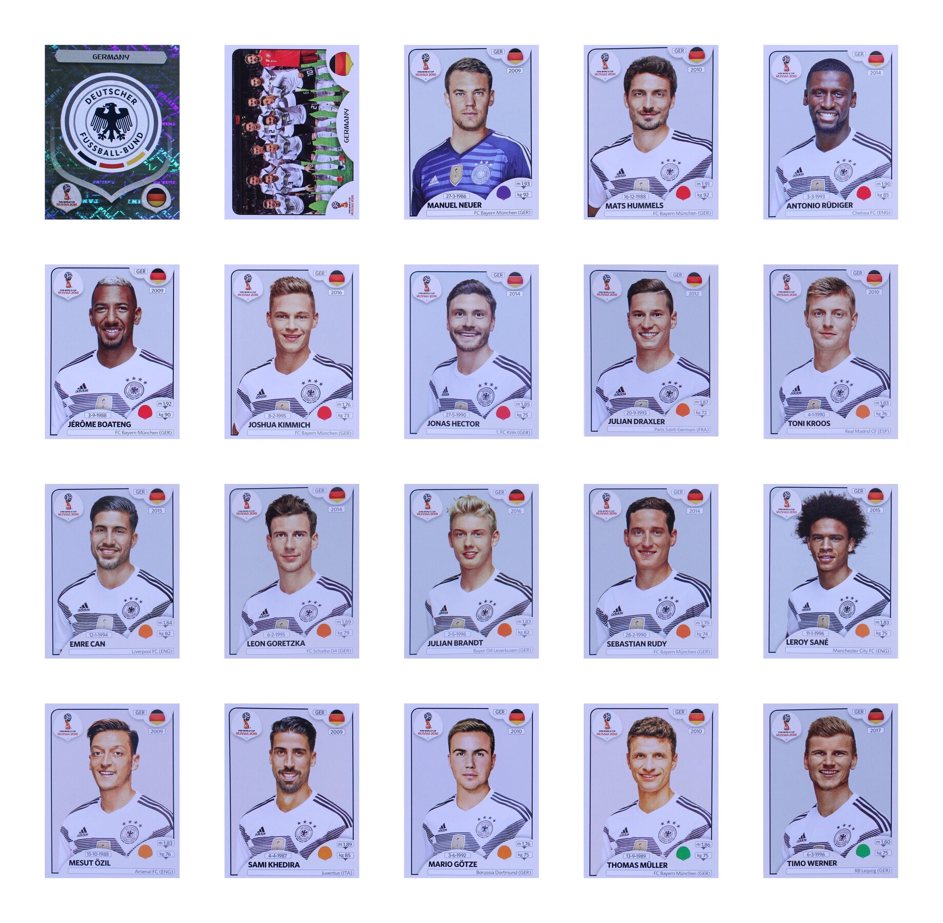 Seleção da Alemanha na Copa de 2018