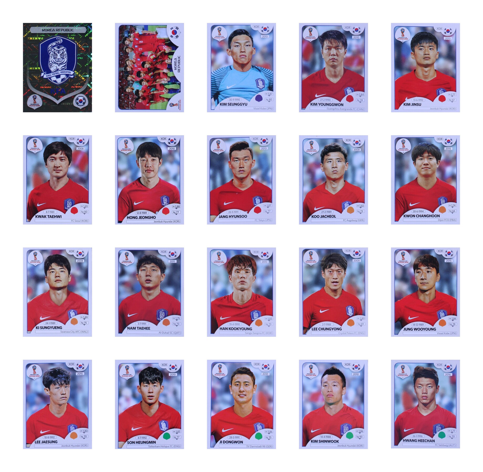 Seleção da Coreia do Sul na Copa de 2018