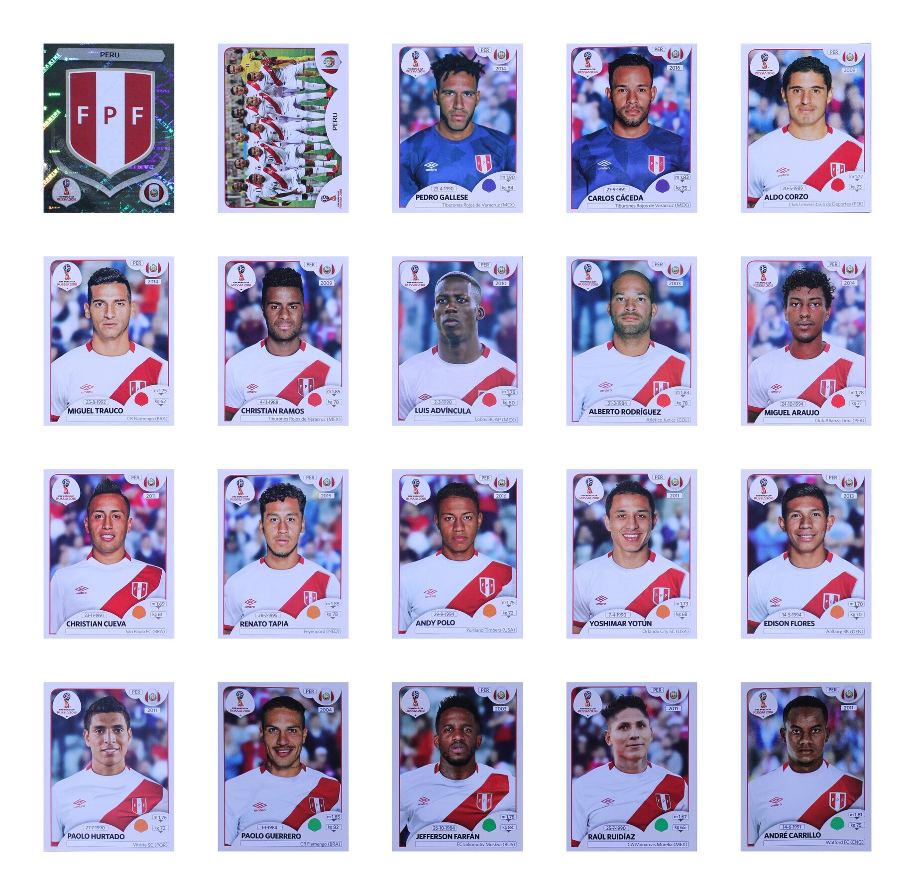 Seleção do Peru na Copa de 2018