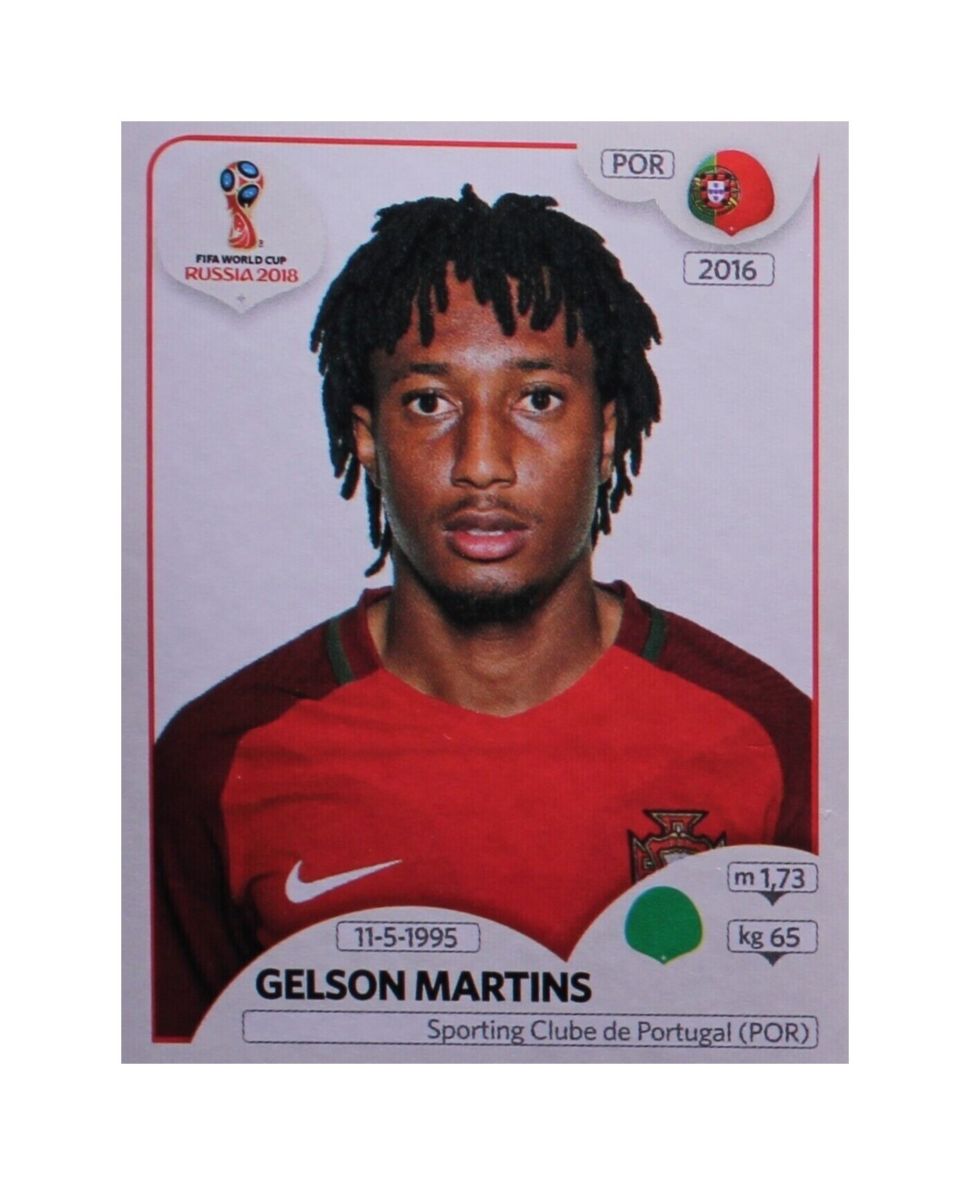 👉 Complete POR129-Gelson Martins no álbum Copa do Mundo 2018