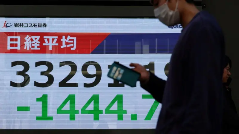 Bolsas desabam após China anunciar retaliação aos EUA e mercado de ações global já perdeu quase US$ 5 trilhões