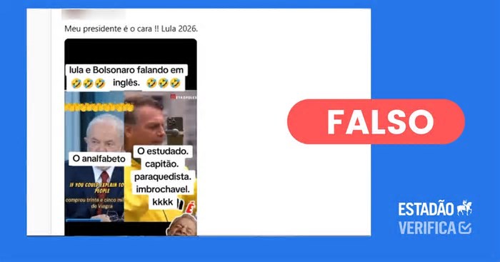 Vídeo em que Lula parece falar em inglês sobre compra de Viagra pelas Forças Armadas é falso