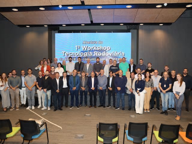 DER/SE marca presença no 1º Workshop de Tecnologia Rodoviária em Florianópolis