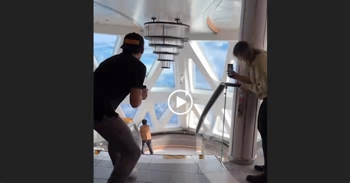 VÍDEO: Ondas gigantes de 12 metros atingem navio no ‘pior mar do mundo’ e causam pânico